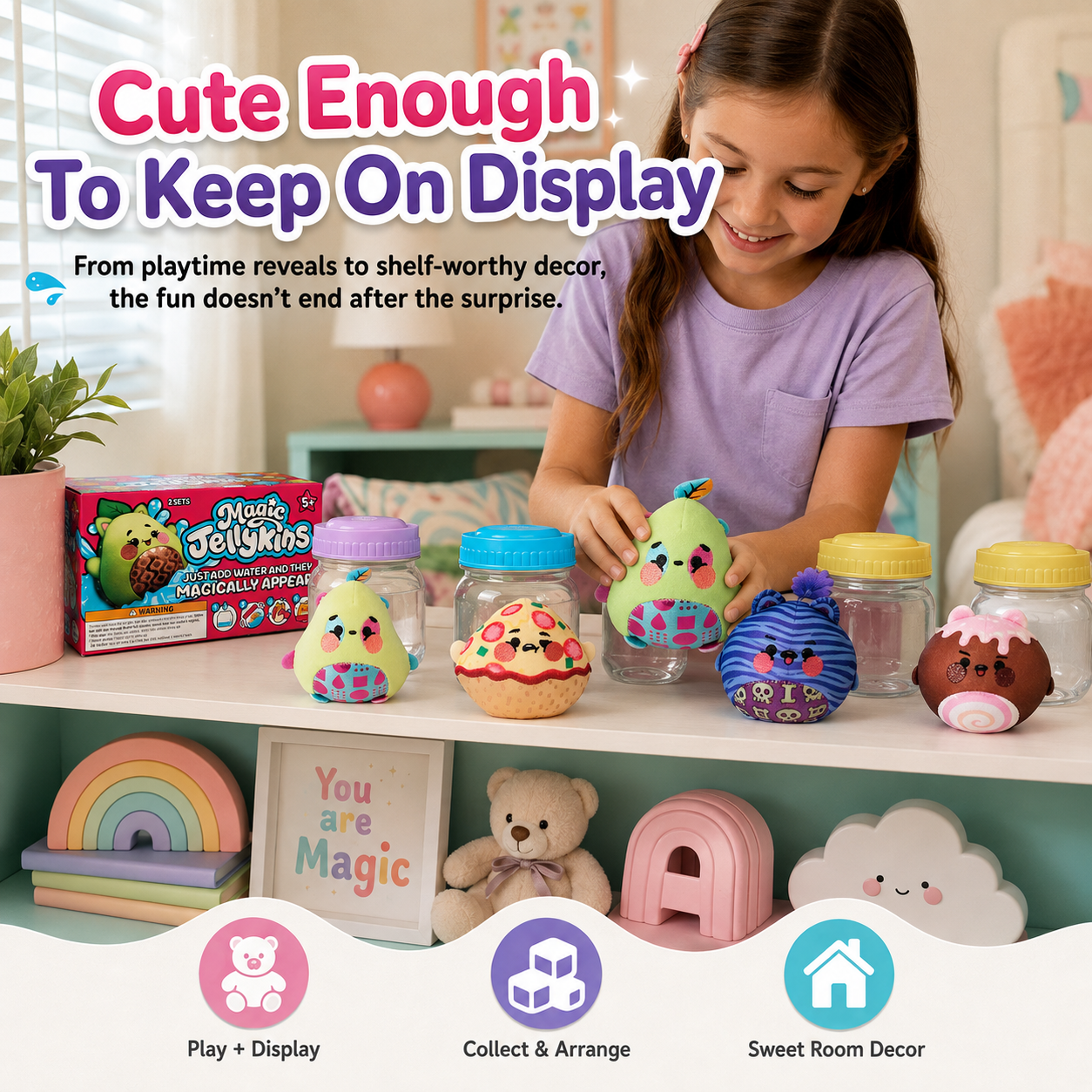 🔥Last Day: 60% OFF🔥Surprise Reveal Squishy Characters | The Water Reveal Toy That Brings Magic To Life