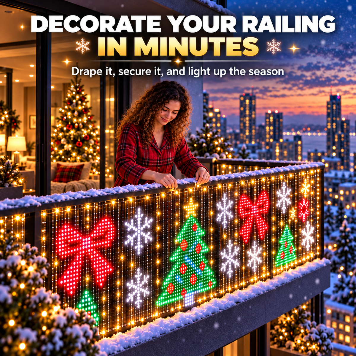 🎅 Christmas Flash Sale – Save 50% on Smart Animated Pixel Lights