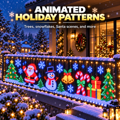 🎅 Christmas Flash Sale – Save 50% on Smart Animated Pixel Lights