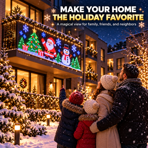🎅 Christmas Flash Sale – Save 50% on Smart Animated Pixel Lights