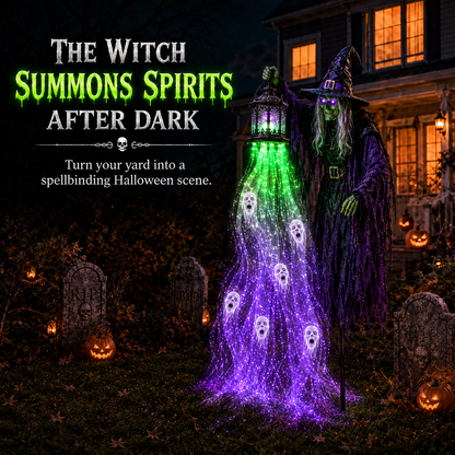 🔥Animated Halloween Soul Harvester Garden Light Collection💀Halloween Arrival Guarantee: Refund if not delivered on time.
