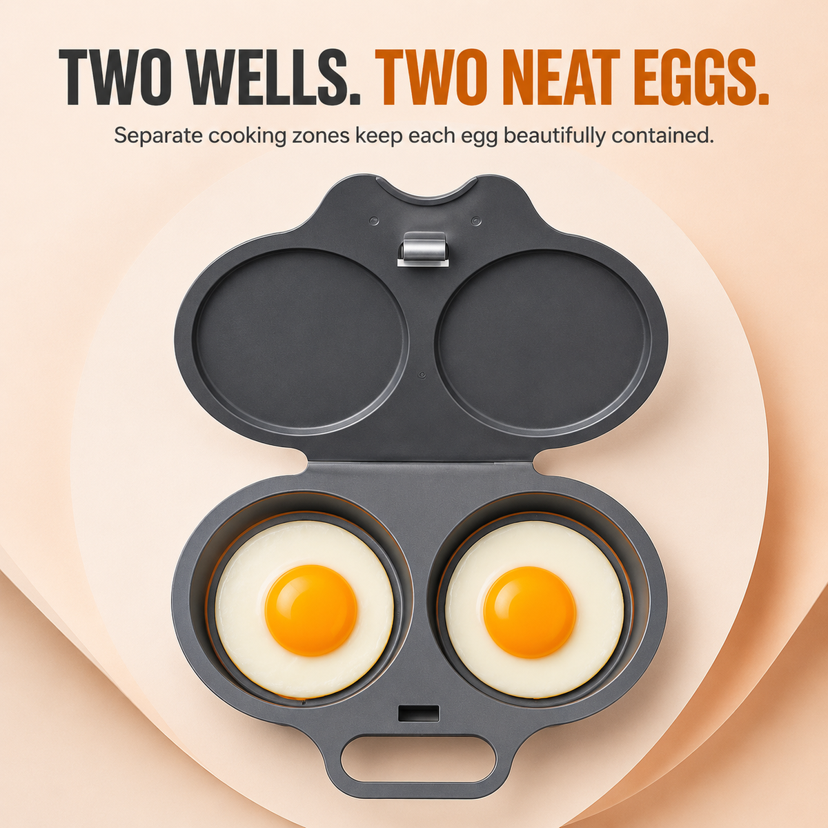 2-Egg Microwave Poacher – Quick & Easy Breakfast Cooker
