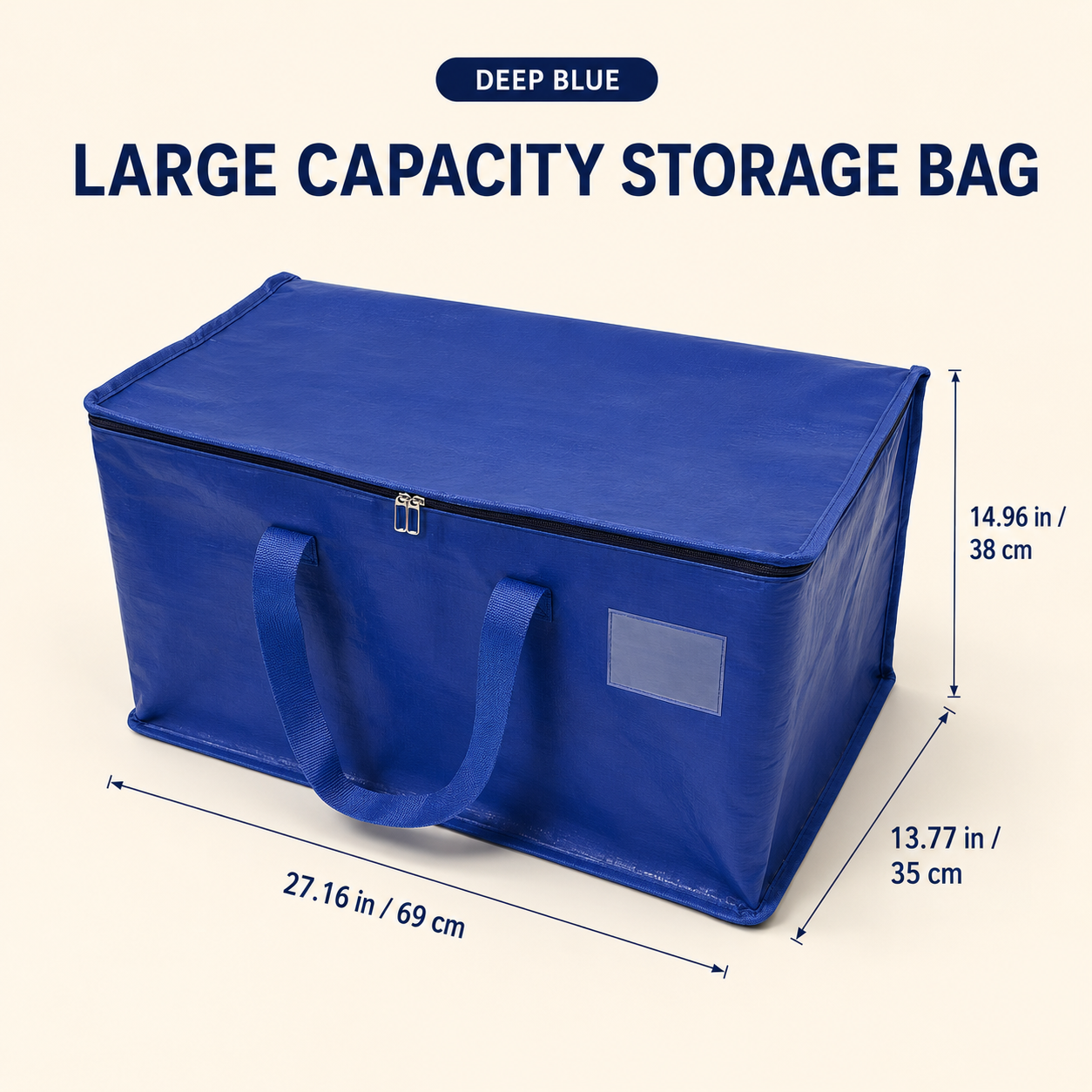Extra-Large Heavy-Duty Moving Bags Waterproof