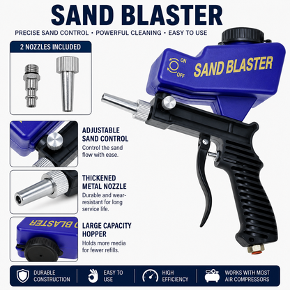 Rust Blasting Device Adjustable Blasting Machine