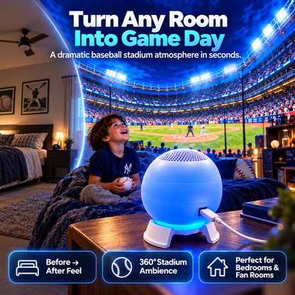 ⚾ Baseball Stadium Projection Light – Transform Any Room Into Game Day