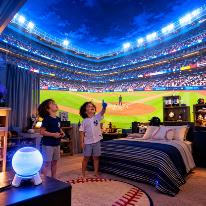 ⚾ Baseball Stadium Projection Light – Transform Any Room Into Game Day