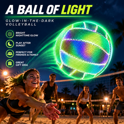 🏐 Light-Up Volleyball – Keep Playing After Sunset✨