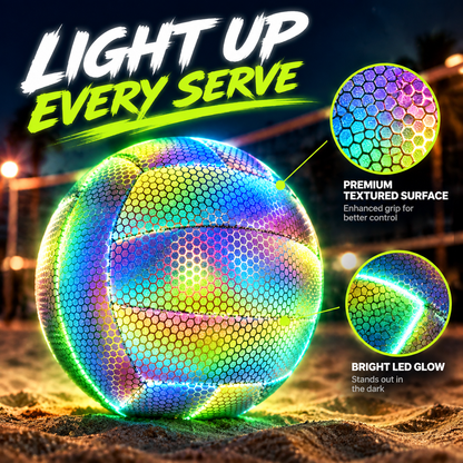 🏐 Light-Up Volleyball – Keep Playing After Sunset✨
