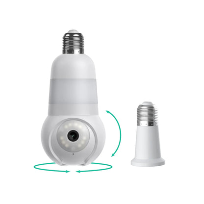 2K Light Bulb Security Camera | 360° WiFi Home Camera