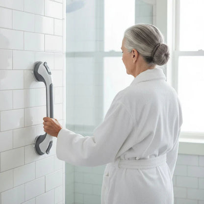 🛡️ SafeHold No-Drill Suction Grab Bar