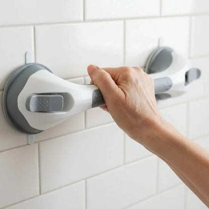 🛡️ SafeHold No-Drill Suction Grab Bar