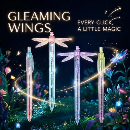 🎁Gleaming Wings Dragonfly Pen-A Little Gift That Makes Writing More Fun.