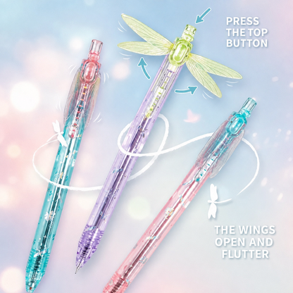 🎁Gleaming Wings Dragonfly Pen-A Little Gift That Makes Writing More Fun.