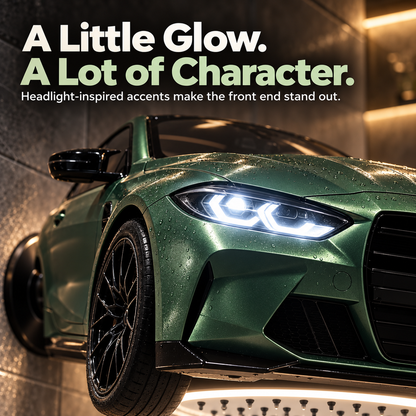🏎️🚿 AutoRain – Sports Car-Shaped LED Rainfall Shower Head