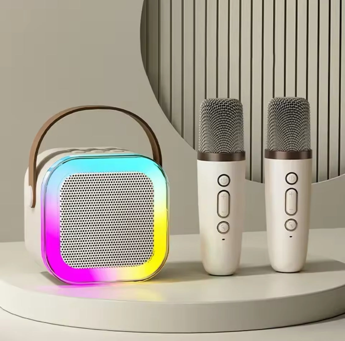 🎤Karaoke Speaker Set with 2 Wireless Microphones