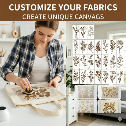 🔥24 PCS - Turn Plain Surfaces Into Blooming Works of Art 🌸