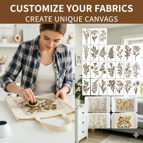 🔥24 PCS - Turn Plain Surfaces Into Blooming Works of Art 🌸