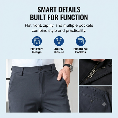 Men's Summer Cooling Stretch Slacks