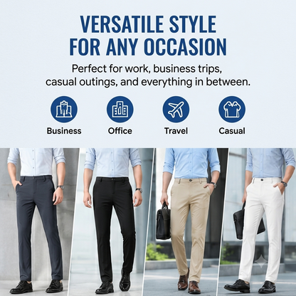 Men's Summer Cooling Stretch Slacks
