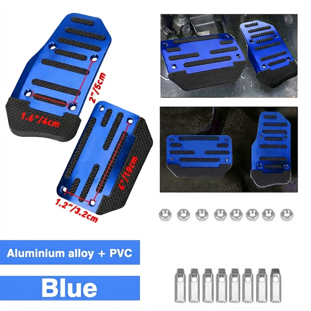 🚗Universal Non-Slip Car Brake & Gas Pedal Cover Set