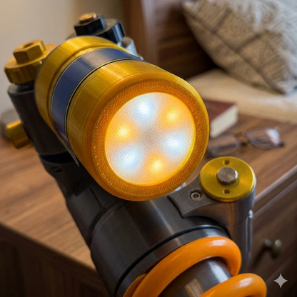 🔥Inspired Suspension Shock Absorber Lamp - Adjustable LED Light for Gamers & Car Enthusiasts