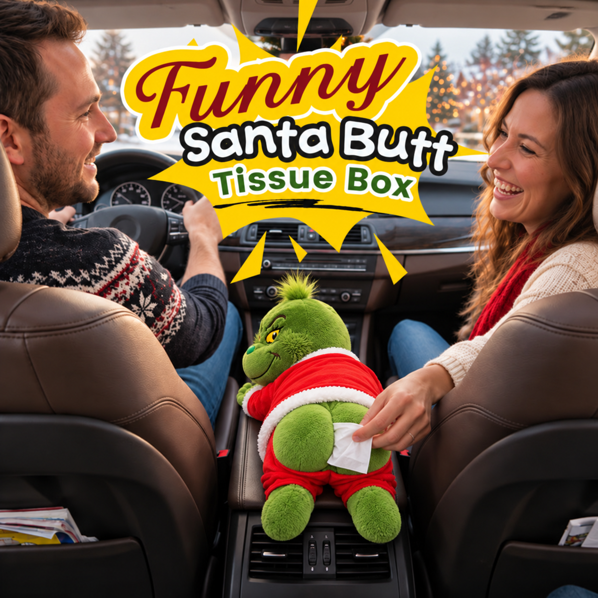 Funny Santa Butt Tissue Holder - product image 8
