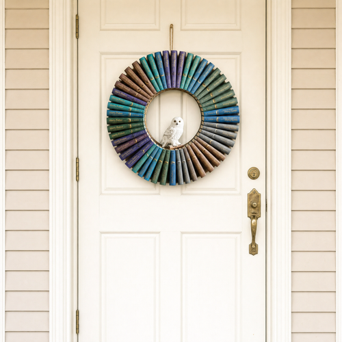 Book Wreath