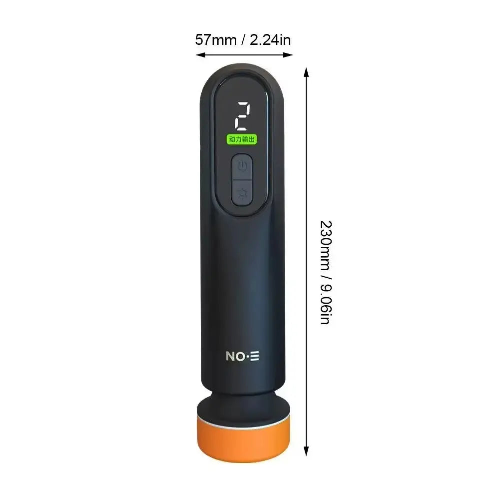 Cordless mini car polisher dimensions approximately 230 by 57 millimeters