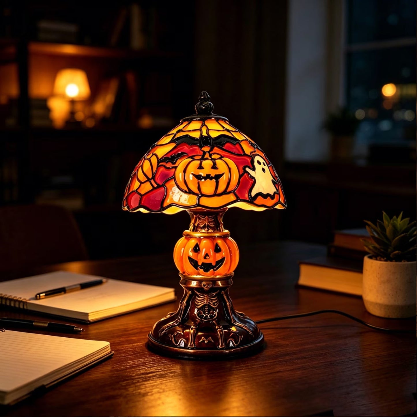 🎃Glowing Resin Pumpkin Night Light