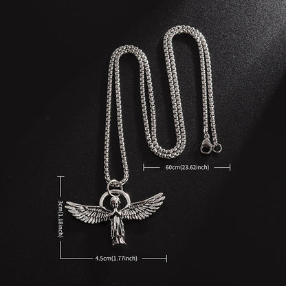 Guardian Angel Wings Necklace|Wear Your Faith. Carry Your Guardian Angel Every Day.