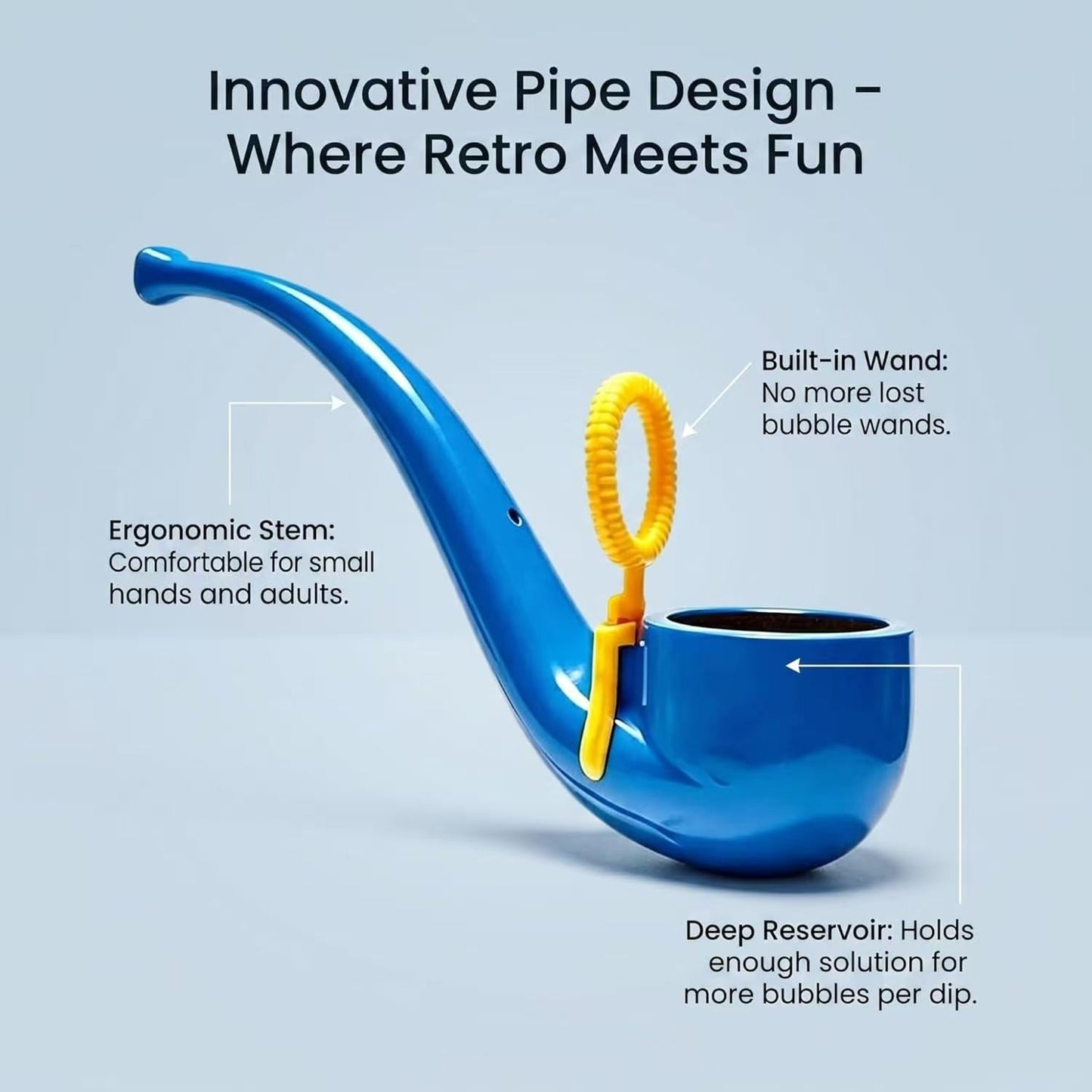 ✨Soap bubble pipe