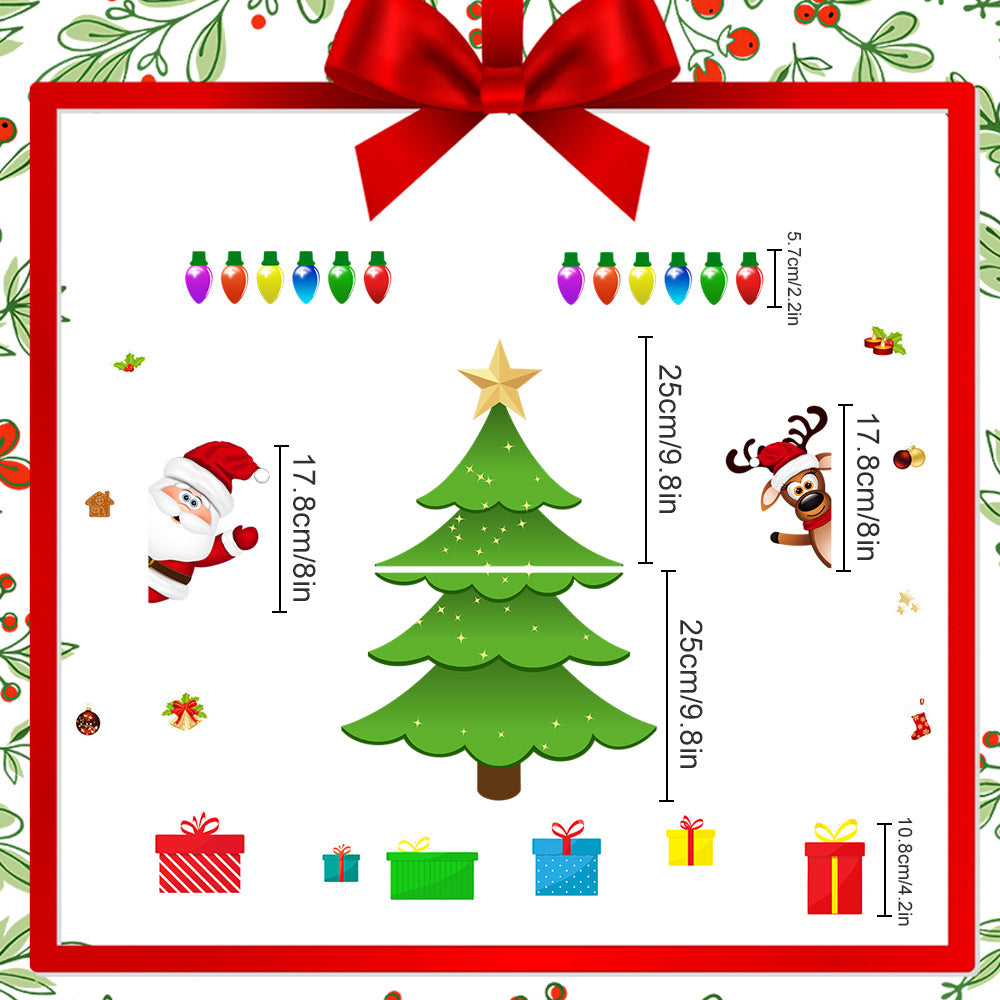 🎄 3D Christmas Magnetic Stickers – Cute Holiday Decor for Fridges & Metal Surfaces