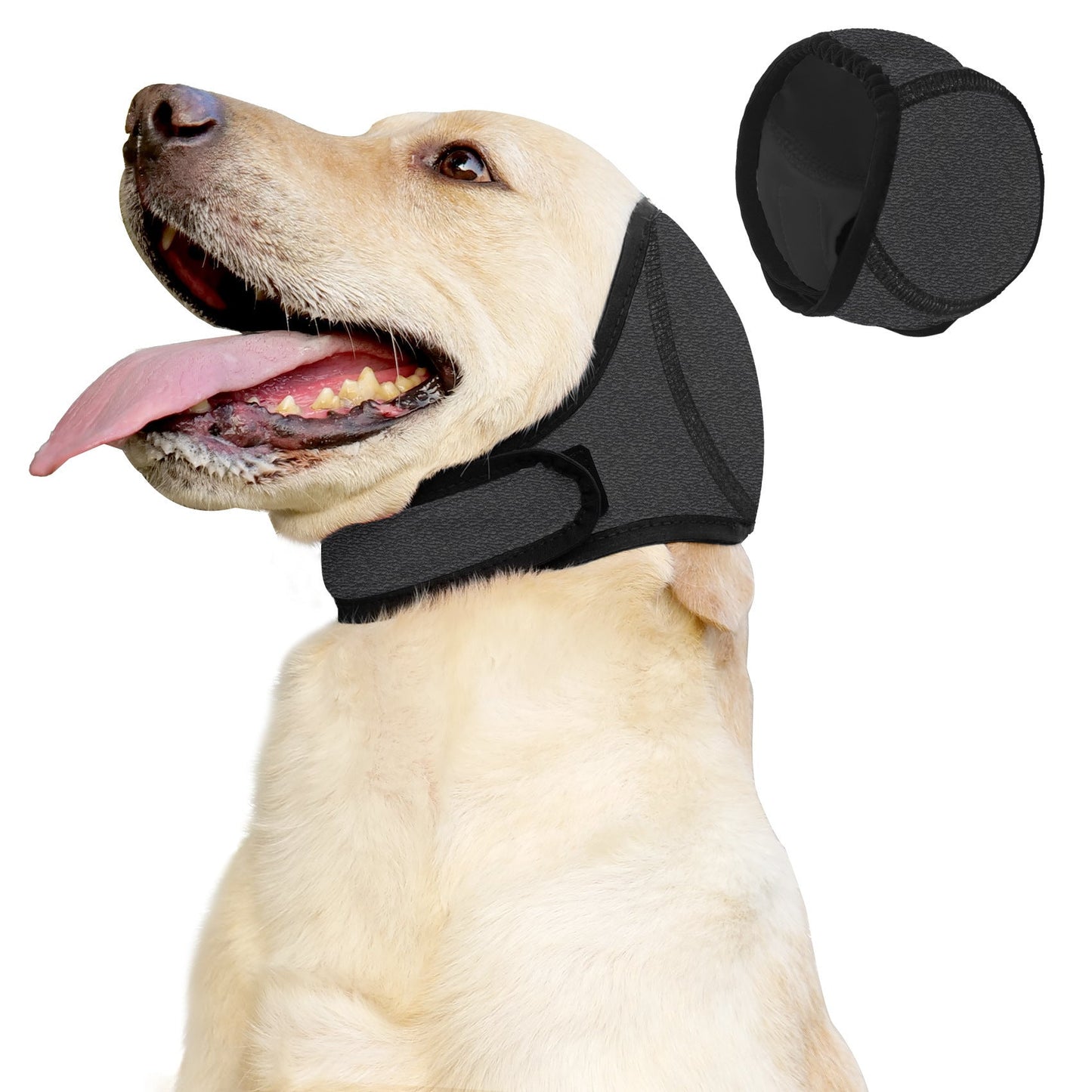 🐶 Keep Your Dog Calm During Thunderstorms, Fireworks & Loud Noises|Reduce Anxiety Naturally With Soft, Comfortable Noise-Reducing Ear Protection Designed For Sensitive Dogs.