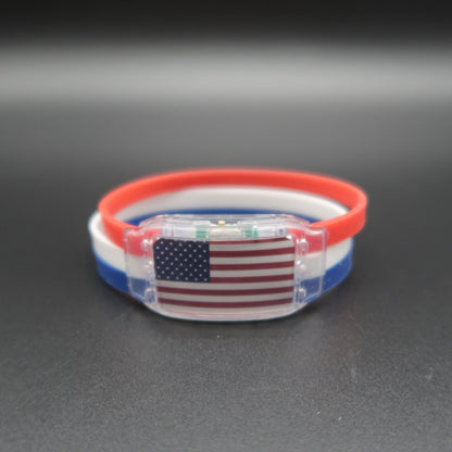Vibrant LED wristband for cheering