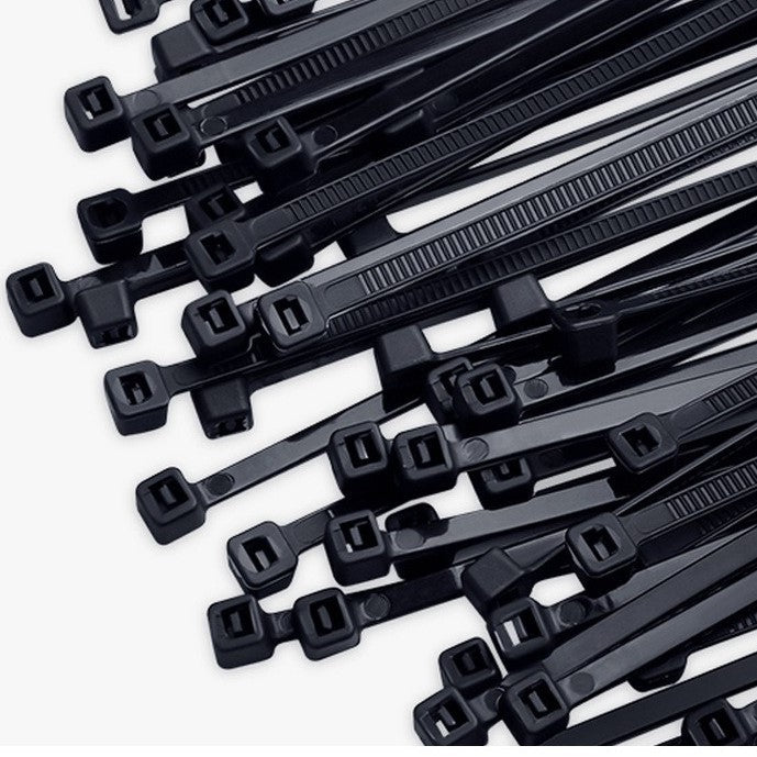 🛠️100-Pack Heavy Duty 16-Inch Cable Ties – UV Resistant