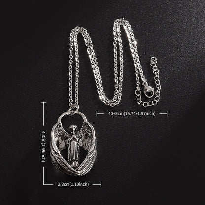 Guardian Angel Wings Necklace|Wear Your Faith. Carry Your Guardian Angel Every Day.