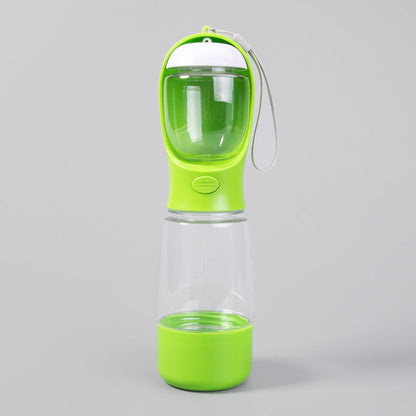 3-in-1 Portable Pet Water Bottle|Water • Food • Waste Bags — Everything Your Pet Needs On The Go