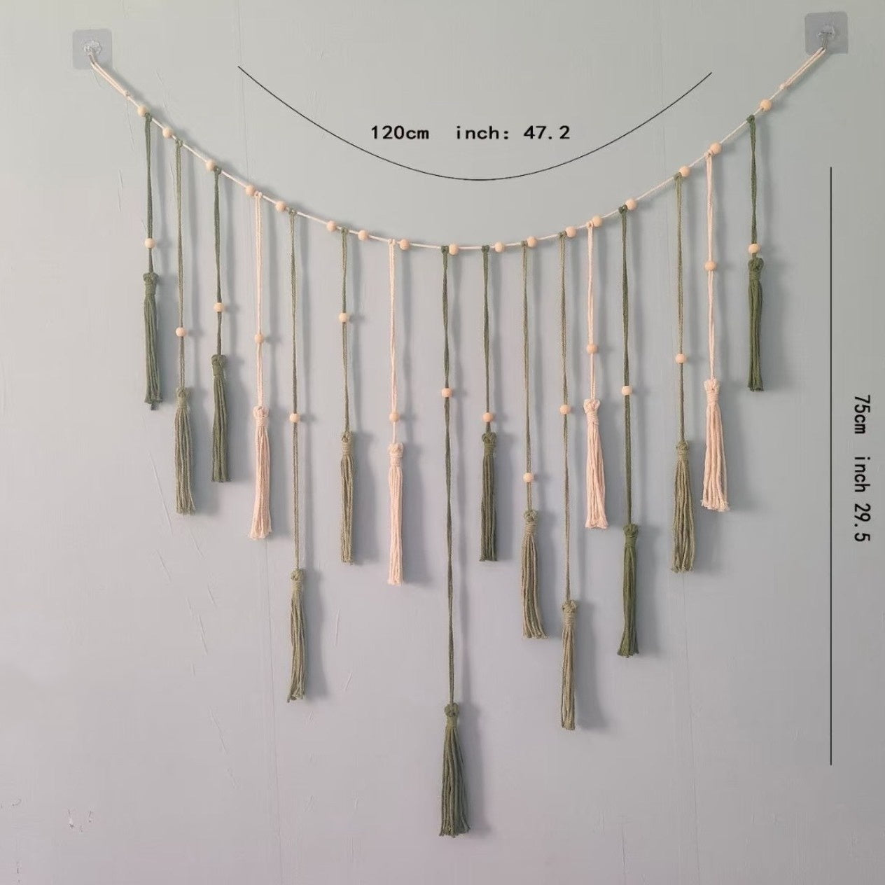🌿Boho Macrame Leaf Wall Hanging – Bring Natural Warmth to Any Space