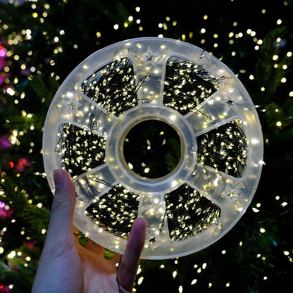❄️🏡20M 600-LED Christmas String Lights – Warm White or Multicolor Holiday Tree Lights🎅💖