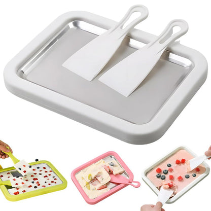 📦Buy 2 Get Free Shipping🎁DIY Rolled Ice Cream Maker – Turn Any Kitchen Into a Dessert Studio