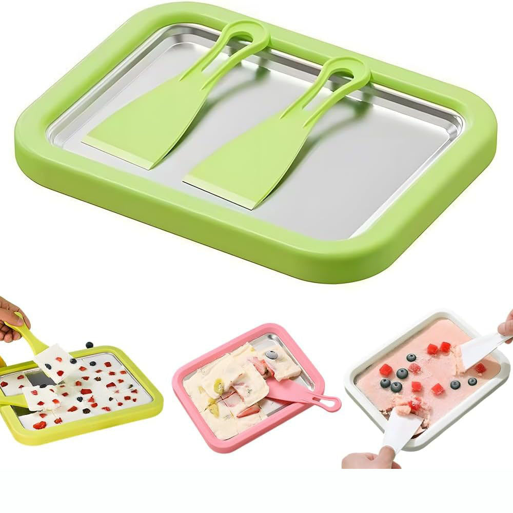 📦Buy 2 Get Free Shipping🎁DIY Rolled Ice Cream Maker – Turn Any Kitchen Into a Dessert Studio