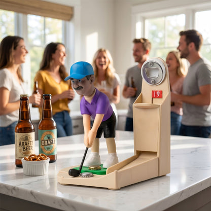 Golf Themed Portable Bottle Opener | Perfect Gift for Golf & Beer Lovers