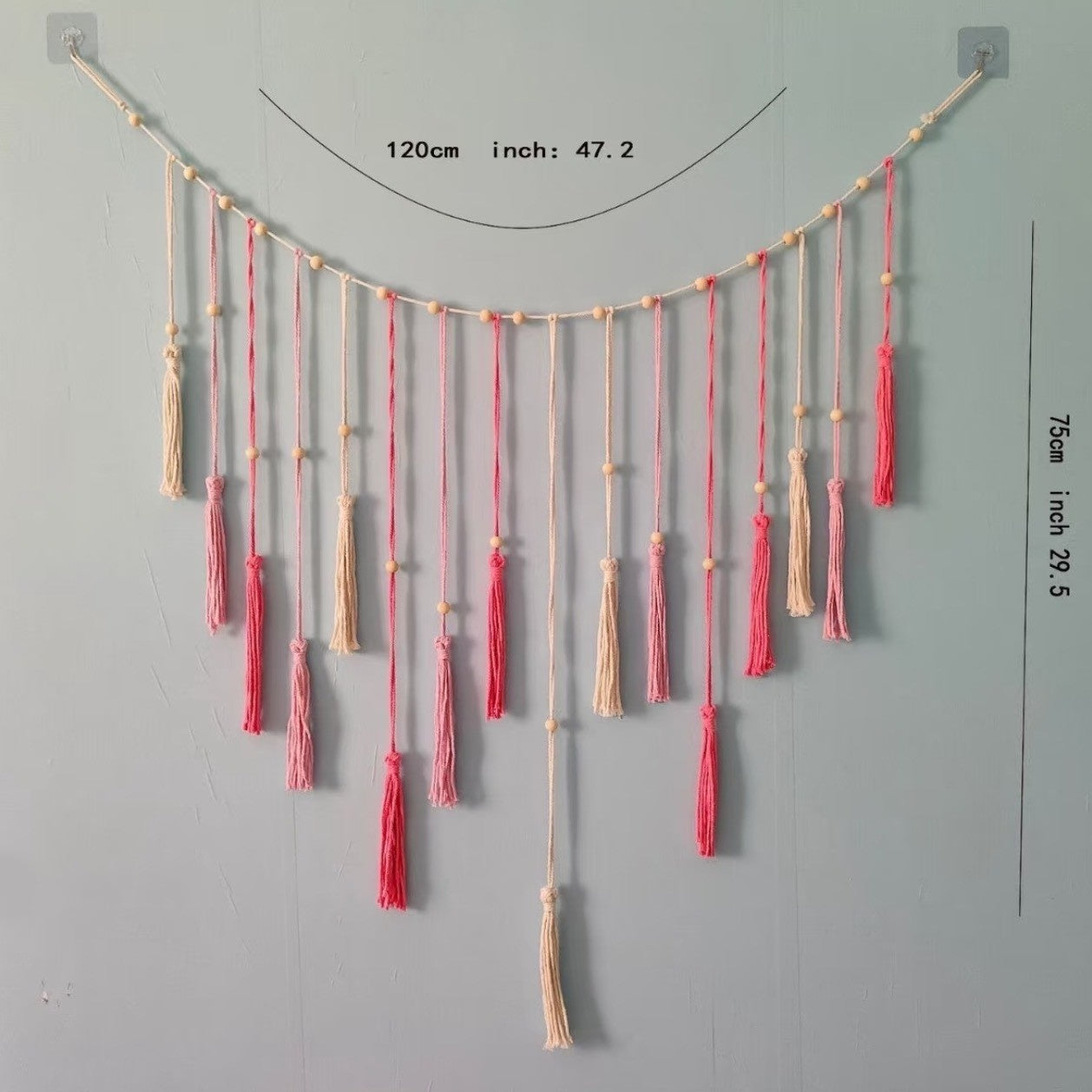 🌿Boho Macrame Leaf Wall Hanging – Bring Natural Warmth to Any Space
