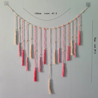 🌿Boho Macrame Leaf Wall Hanging – Bring Natural Warmth to Any Space