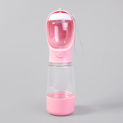 3-in-1 Portable Pet Water Bottle|Water • Food • Waste Bags — Everything Your Pet Needs On The Go