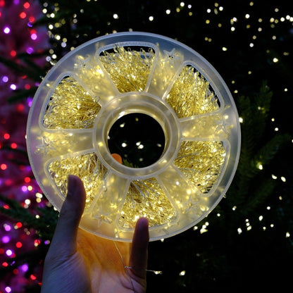 ❄️🏡20M 600-LED Christmas String Lights – Warm White or Multicolor Holiday Tree Lights🎅💖