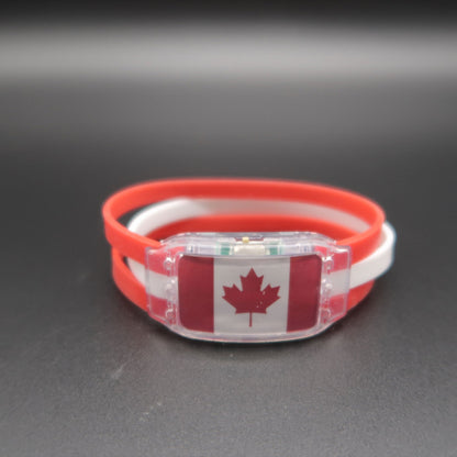 Vibrant LED wristband for cheering
