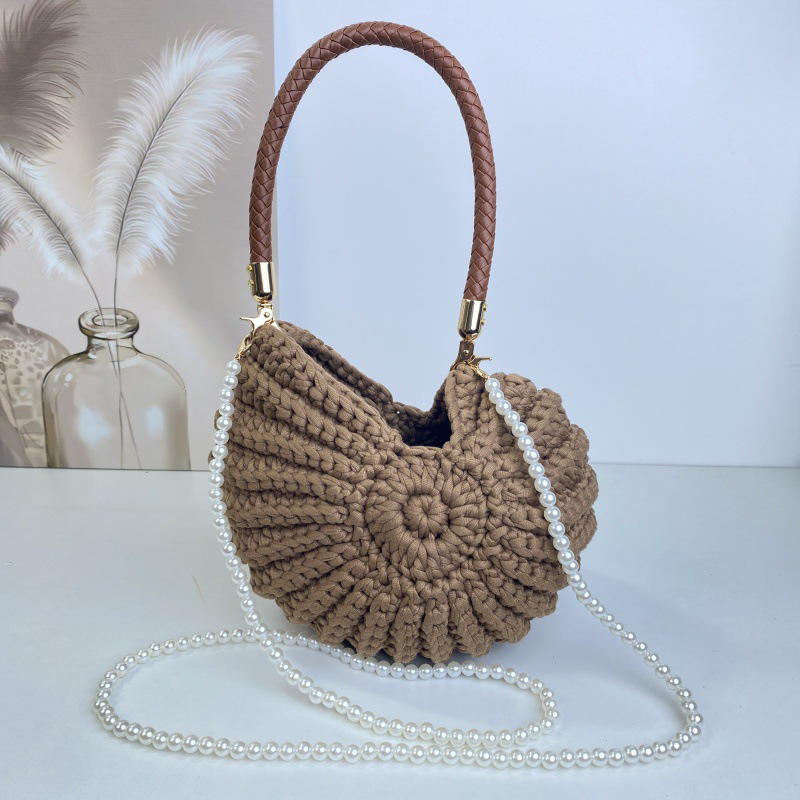 🔥Limited Release 49% OFF🔥Bohemia Crochet Handwoven Seashell Bag
