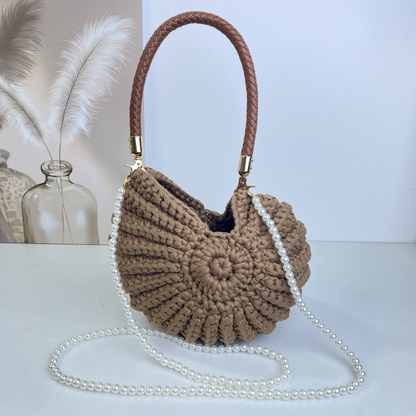 🔥Limited Release 49% OFF🔥Bohemia Crochet Handwoven Seashell Bag
