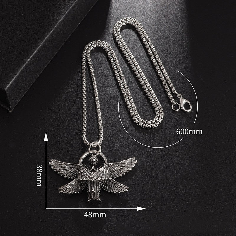 Guardian Angel Wings Necklace|Wear Your Faith. Carry Your Guardian Angel Every Day.